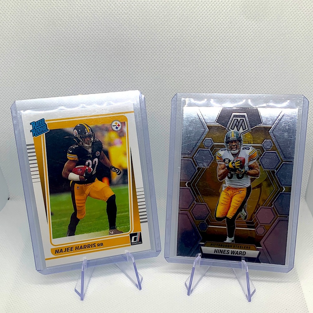 Najee Harris Rated Rookie Hines Ward Panini Perfect Cards Pittsburgh Steelers!!